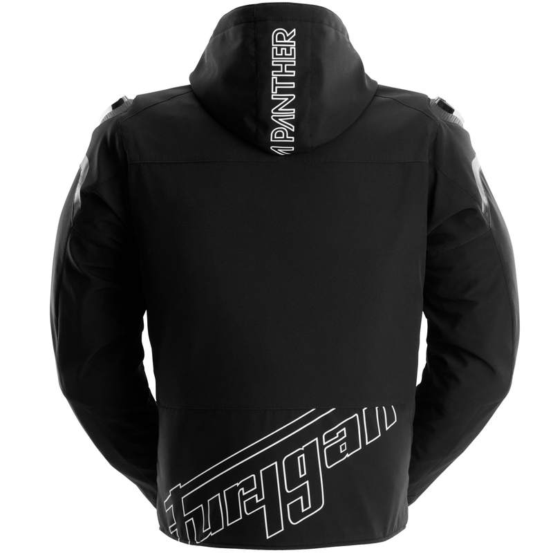 Furygan Sektor Roadster Evo moottoripyörätakki musta-valko-punainen