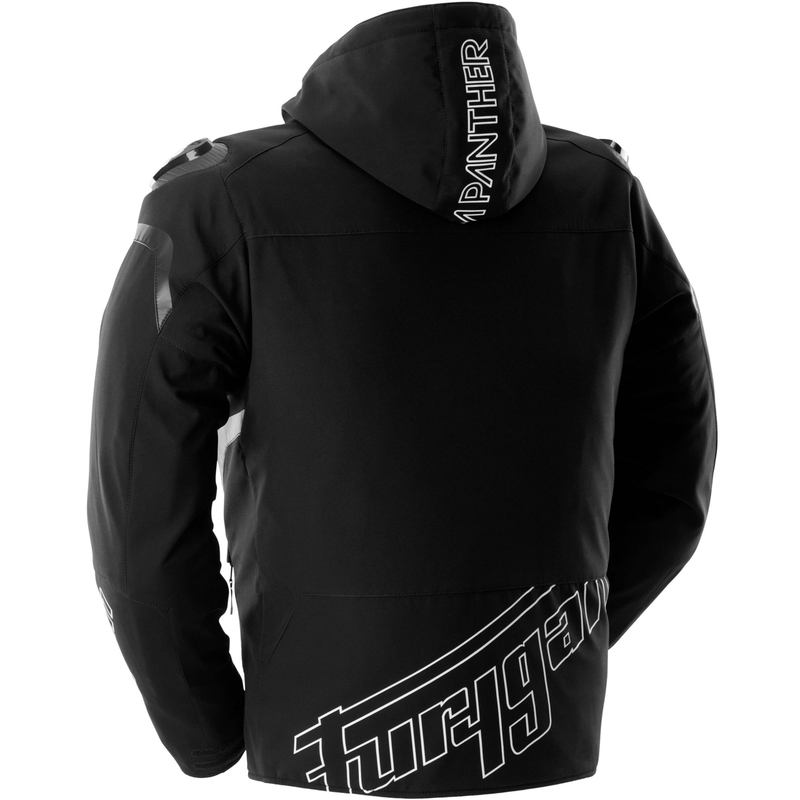 Furygan Sektor Roadster Evo moottoripyörätakki musta-valko-punainen