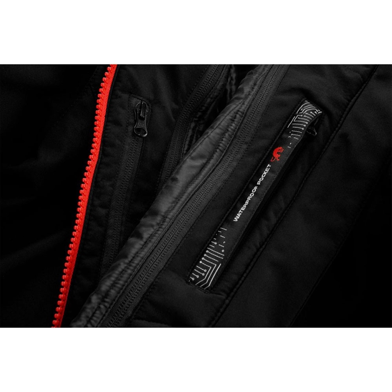 Furygan Sektor Roadster Evo moottoripyörätakki musta-valko-punainen