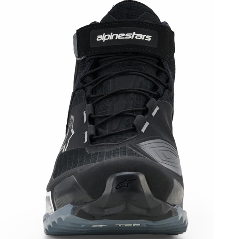 Alpinestars Stella CR-X Drystar naisten moottoripyöräsaappaat musta-harmaa-valkoinen