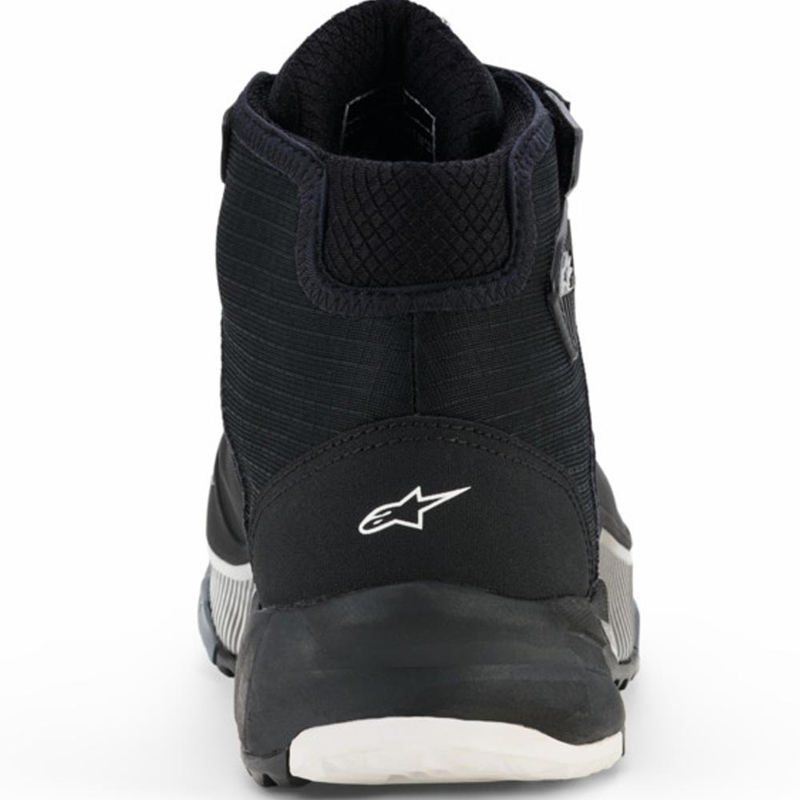 Alpinestars Stella CR-X Drystar naisten moottoripyöräsaappaat musta-harmaa-valkoinen