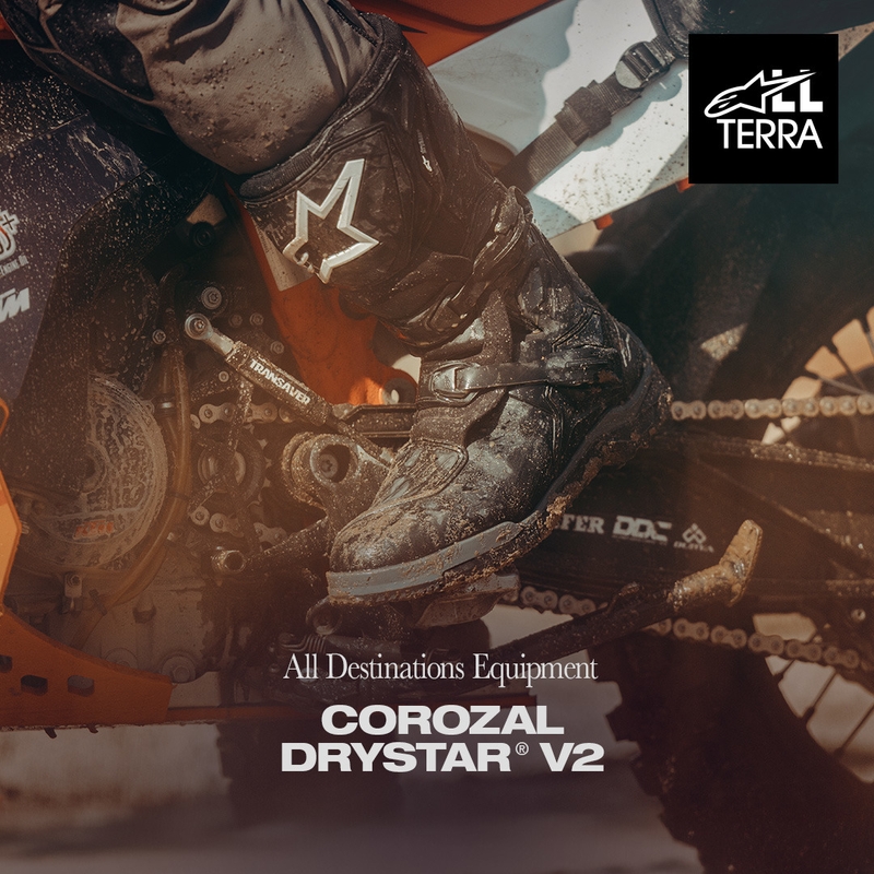 Alpinestars Corozal V2 Adventure Drystar MP-saappaat Ruskea-Musta