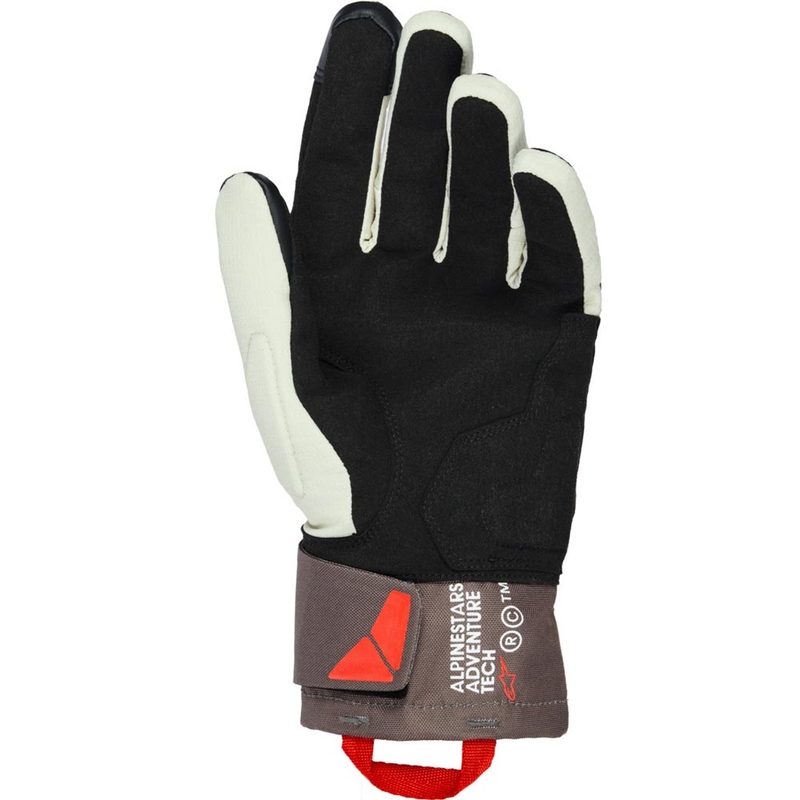 Alpinestars XT-3 Drystar Eristetyt Moottoripyörähanskat Tummanruskea-Hiekka-Musta-Oranssi