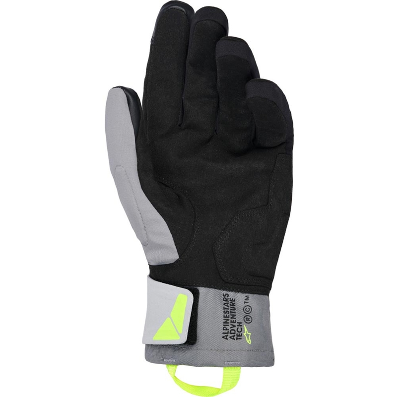 Alpinestars XT-3 Drystar Eristetyt Moottoripyörähanskat Musta-Tummanharmaa-Vaaleanharmaa-Keltainen