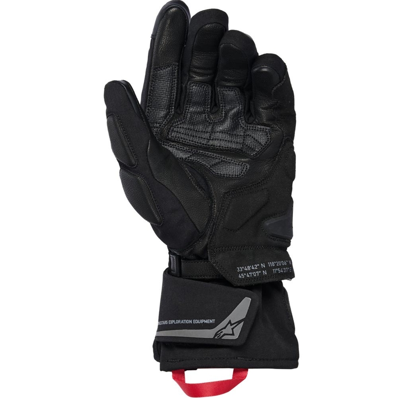 Alpinestars WT-8 GORE-TEX® Eristetyt moottoripyöräkäsineet musta-punainen