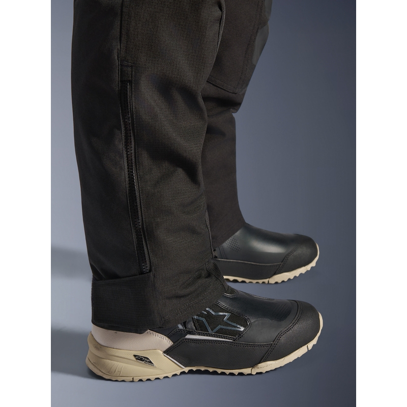 Alpinestars Stella Andes V4 Drystar naisten moottoripyörähousut musta-tummanharmaat