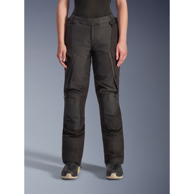 Naisten MP-housut Alpinestars Stella Andes V4 Drystar Musta-Valkoinen