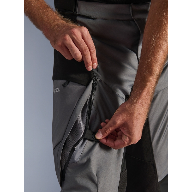 Alpinestars Andes V4 Drystar -moottoripyörähousut musta-tummanharmaat