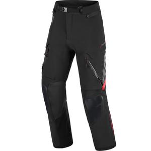 Alpinestars Halo PRO Drystar XF -moottoripyörähousut musta-tummanharmaa-punainen