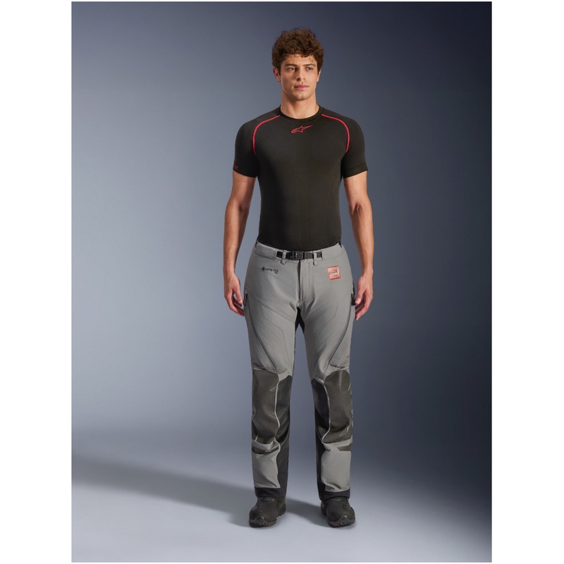 Alpinestars Nazca 3L Gore-Tex PRO moottoripyöräshortsit tummanharmaa-musta