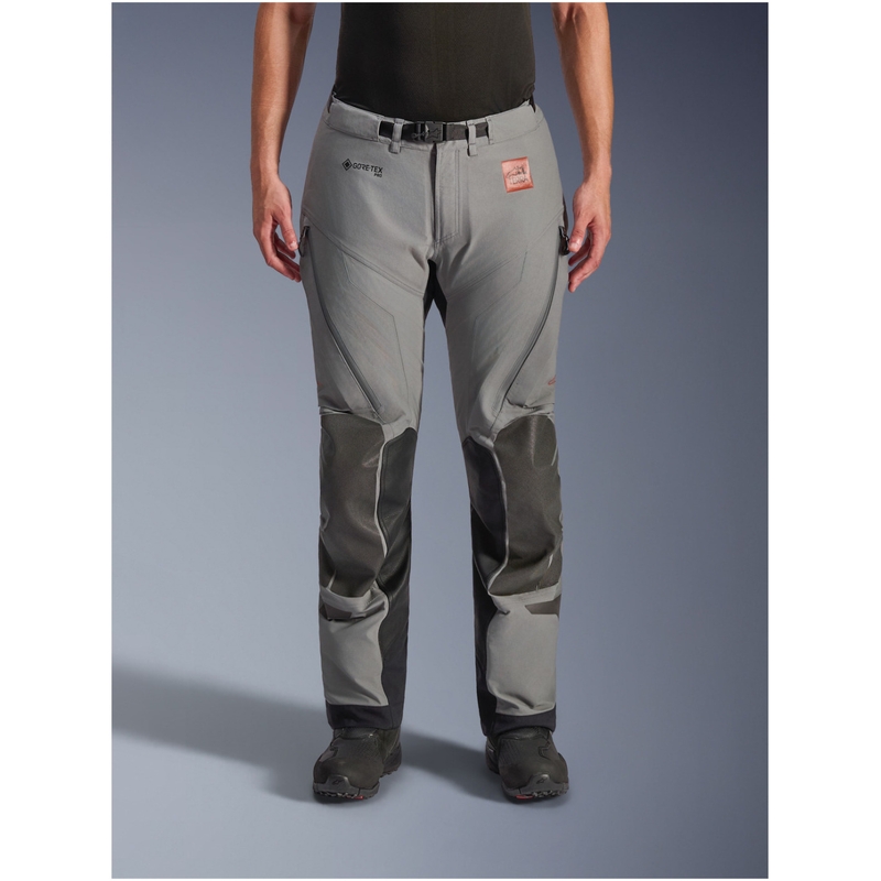 Alpinestars Nazca 3L Gore-Tex PRO moottoripyöräshortsit tummanharmaa-musta