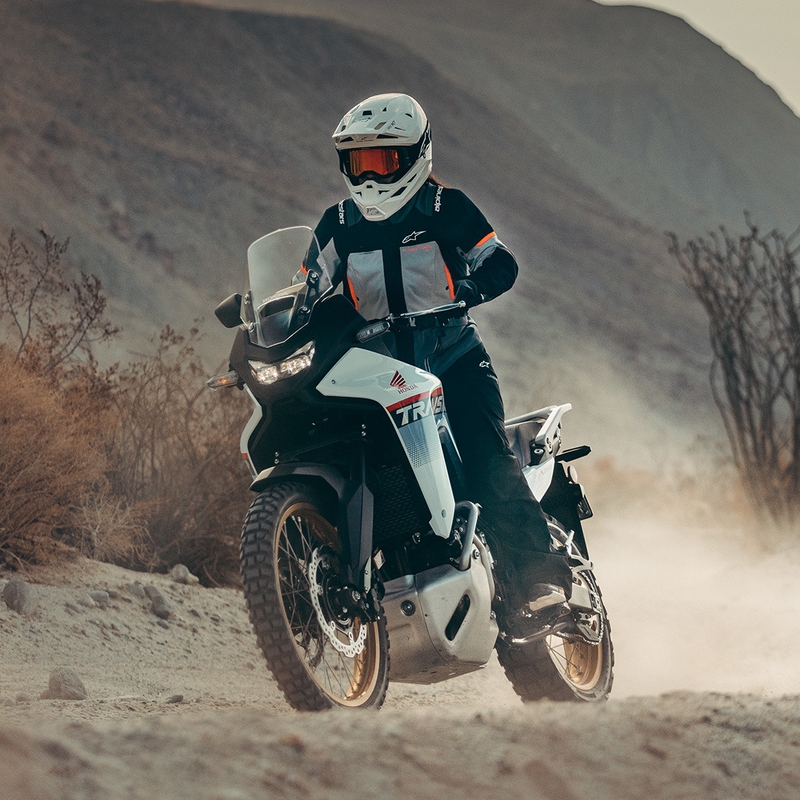 Alpinestars Stella Andes V4 Drystar Naisten Moottoripyörä Takki Tummanharmaa-Vaaleanharmaa-Musta-Punainen