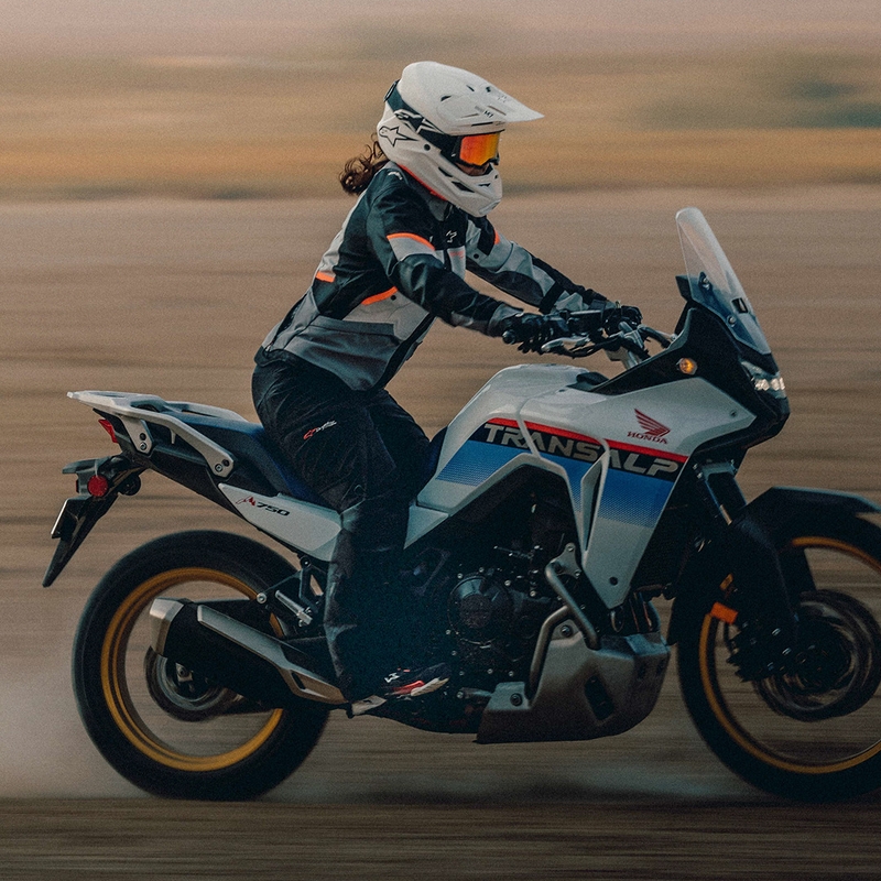Alpinestars Stella Andes V4 Drystar Naisten Moottoripyörä Takki Tummanharmaa-Vaaleanharmaa-Musta-Punainen