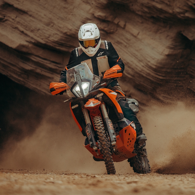 Alpinestars Andes V4 Drystar Moottoripyörä Takki Kermanvärinen-Vaaleanruskea-Musta-Fluo Oranssi