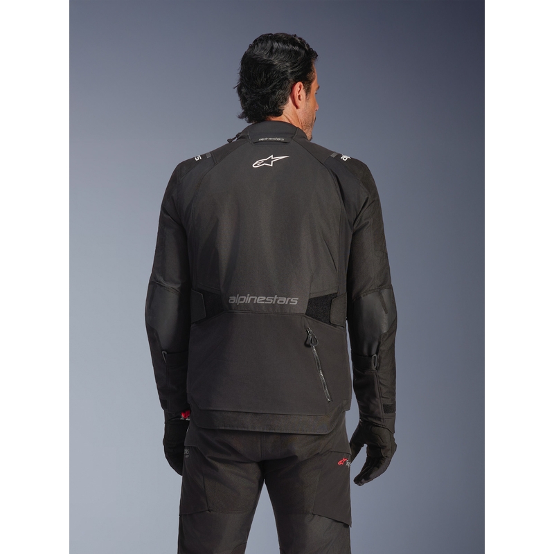 Alpinestars Andes V4 Drystar -moottoripyörätakki Musta-Valkoinen