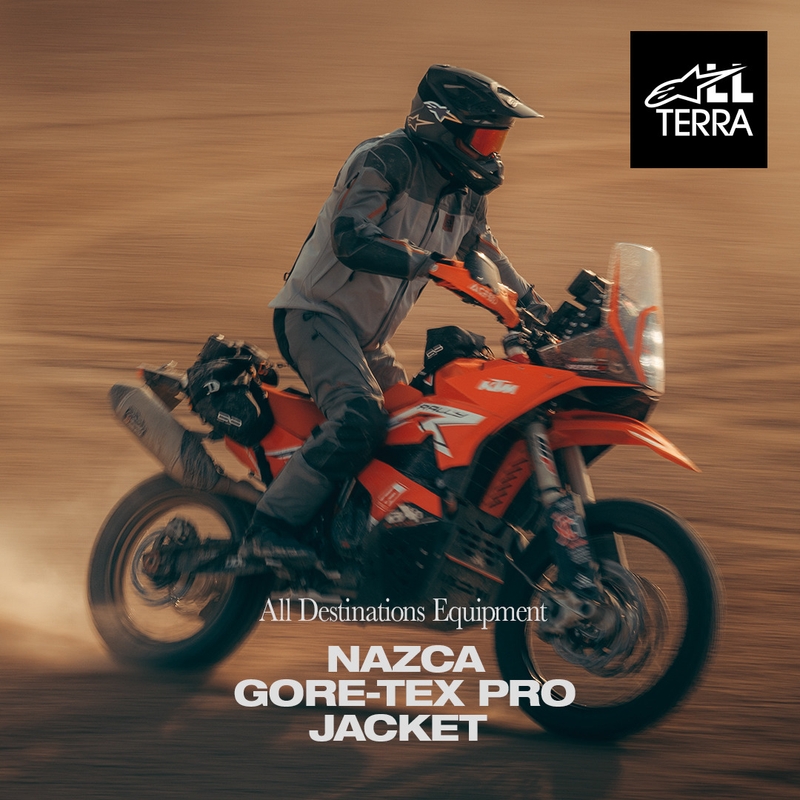 Alpinestars Nazca 3L Gore-Tex PRO moottoripyörätakki tummanharmaa-vaaleanharmaa