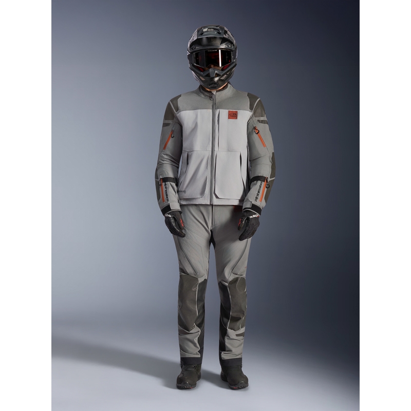 Alpinestars Nazca 3L Gore-Tex PRO moottoripyörätakki tummanharmaa-vaaleanharmaa