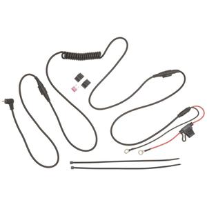 Cassida Tour -kypärien sähkölämmitteisten visiirien kaapelin lyhennys USB-standardiin