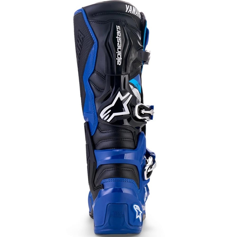 Alpinestars TECH 7 YAMAHA motocrossisaappaat sini-valko-mustat mallisto