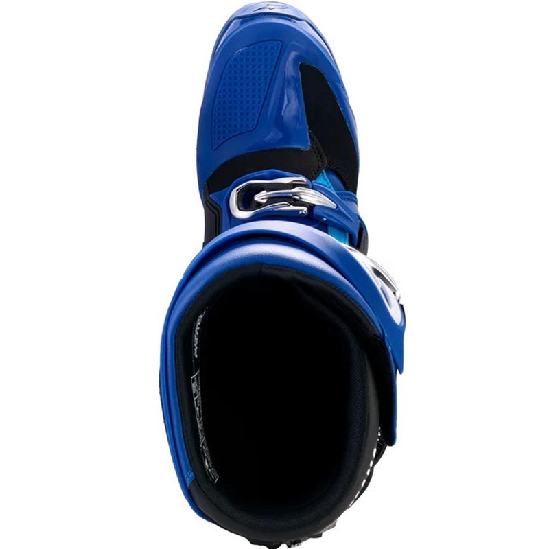 Alpinestars TECH 7 YAMAHA motocrossisaappaat sini-valko-mustat mallisto