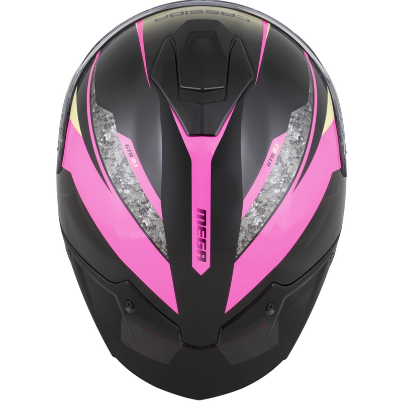 Cassida Integral GTS 2.1 Mega -umpikypärä, musta-pinkki-valkoinen-vanilja