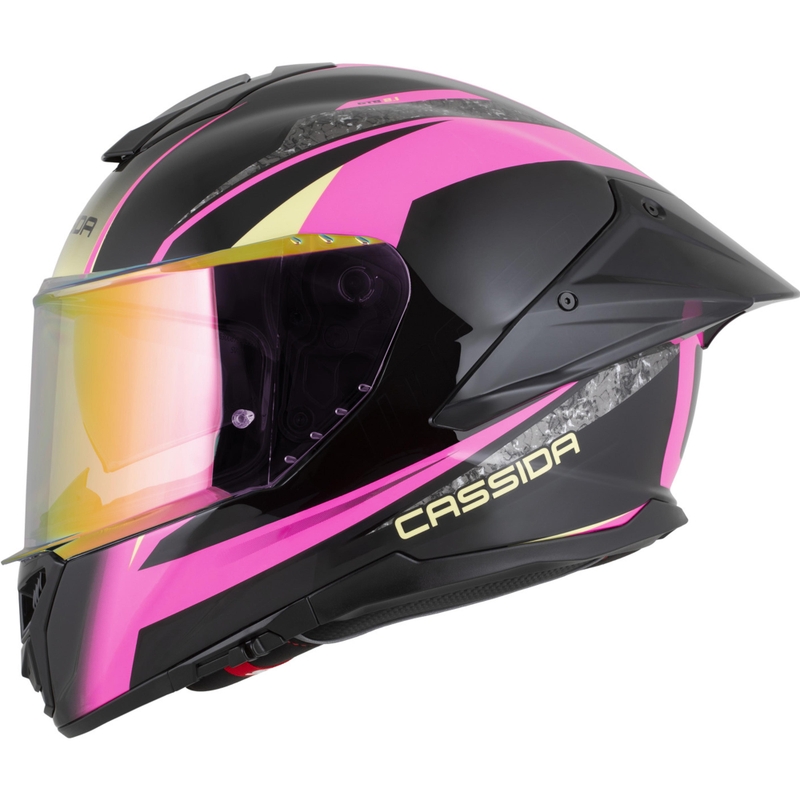 Cassida Integral GTS 2.1 Mega -umpikypärä, musta-pinkki-valkoinen-vanilja