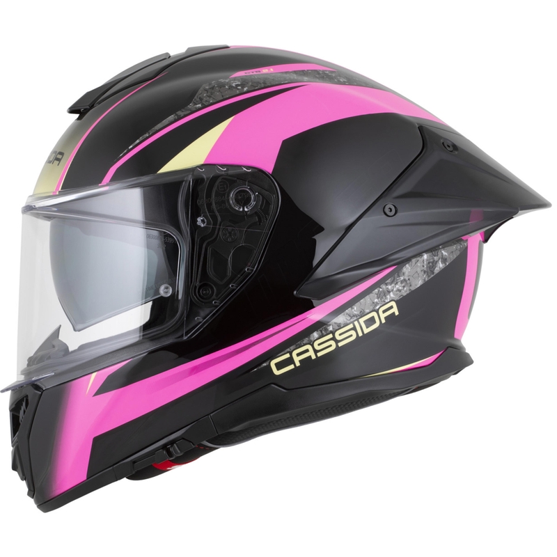 Cassida Integral GTS 2.1 Mega -umpikypärä, musta-pinkki-valkoinen-vanilja