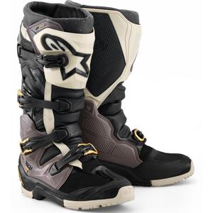 Alpinestars TECH 7 Enduro Drystar MP-saappaat Musta-Tummanharmaa-Kulta