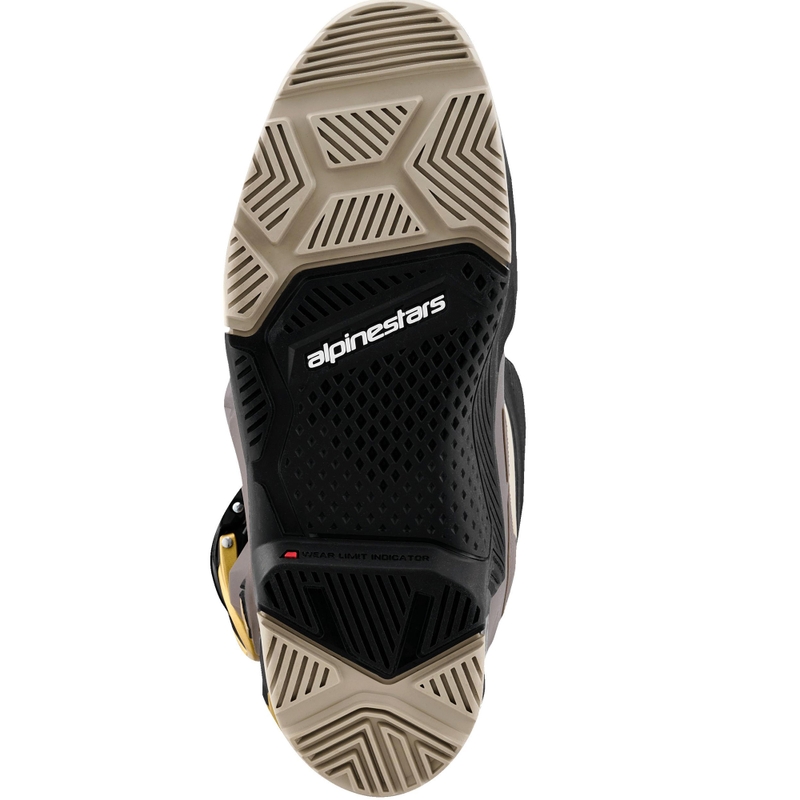 Alpinestars TECH 7 Enduro Drystar MP-saappaat Musta-Tummanharmaa-Kulta