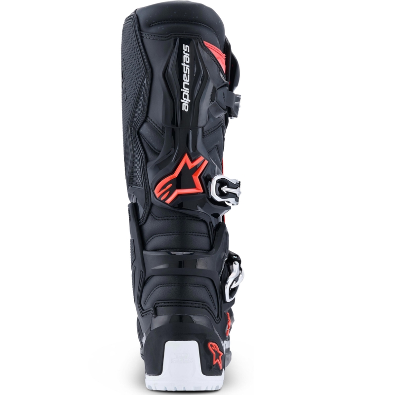 Alpinestars TECH 7 Enduro Drystar -moottoripyöräsaappaat musta-neonpuna-valkoinen