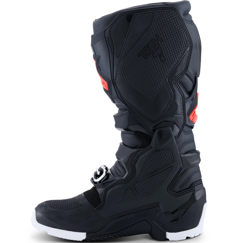 Alpinestars TECH 7 Enduro Drystar -moottoripyöräsaappaat musta-neonpuna-valkoinen