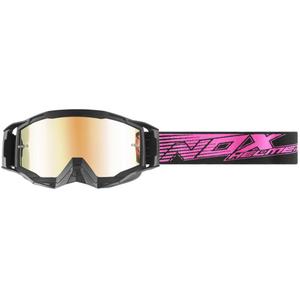 Motocrosslasit NOX Spectre musta-pinkki