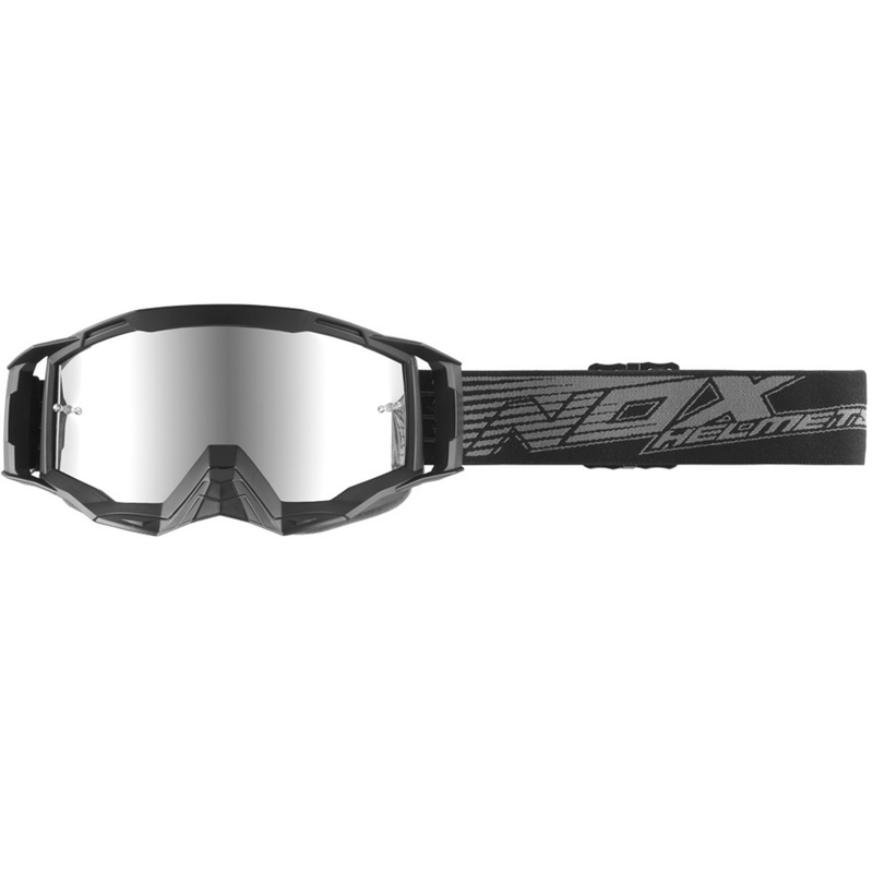 NOX Spectre motocrossilasit musta-harmaa