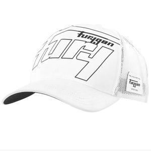 Furygan Trucker Rage -lippis, valkoinen-musta
