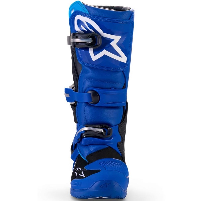 Alpinestars TECH 7 S YAMAHA lasten motocrossisaappaat sini-valko-mustat mallisto