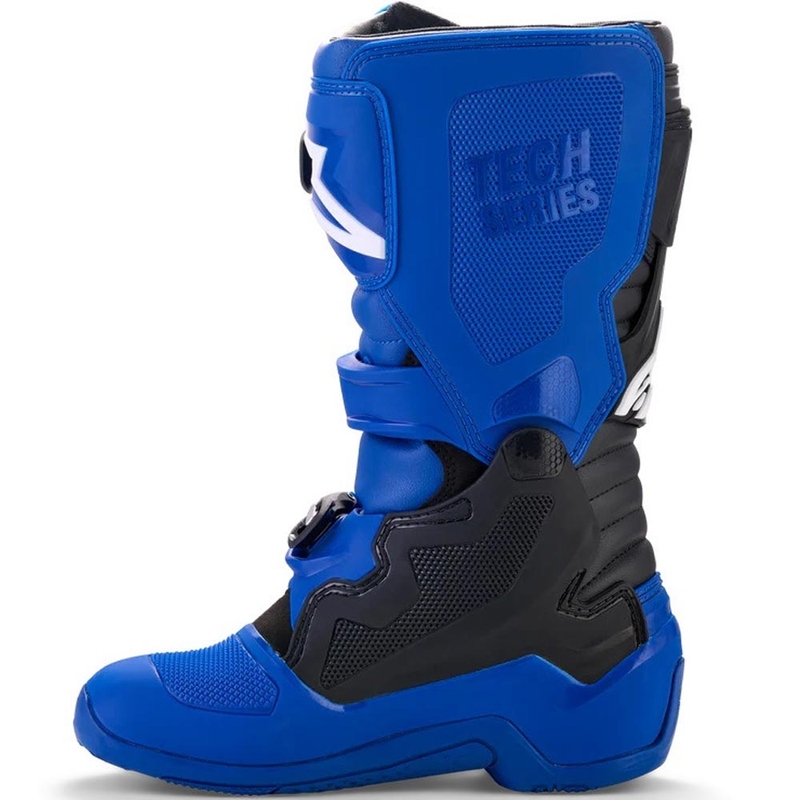 Alpinestars TECH 7 S YAMAHA lasten motocrossisaappaat sini-valko-mustat mallisto