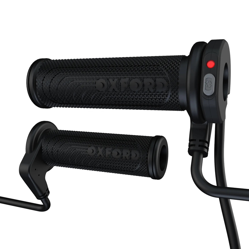 Oxford HotGrips Advanced Integrated Sport -lämmitettävät kahvat, mustat
