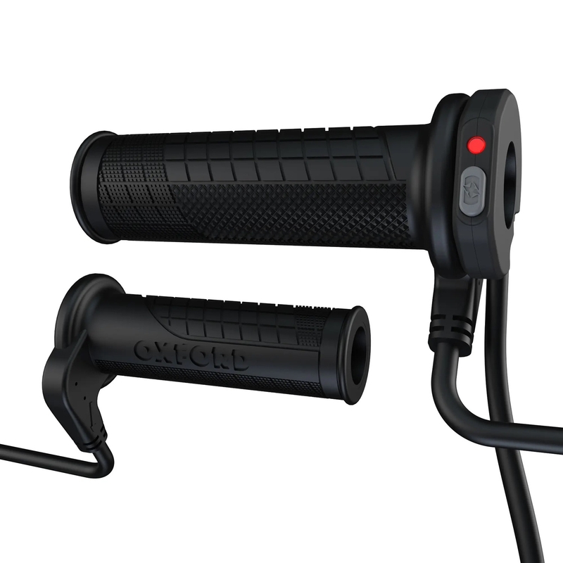 Oxford HotGrips Advanced Integrated Touring -lämmitettävät kahvat, musta