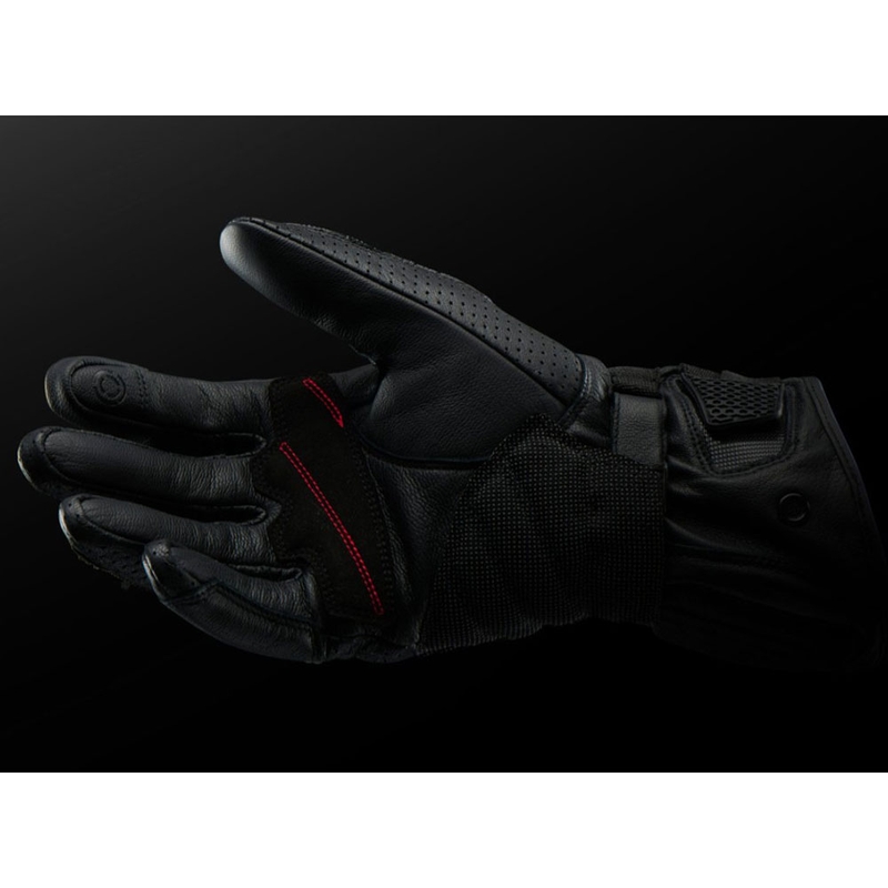 Furygan LR Nomad Hengittävä Moottoripyörän Hanskat Musta