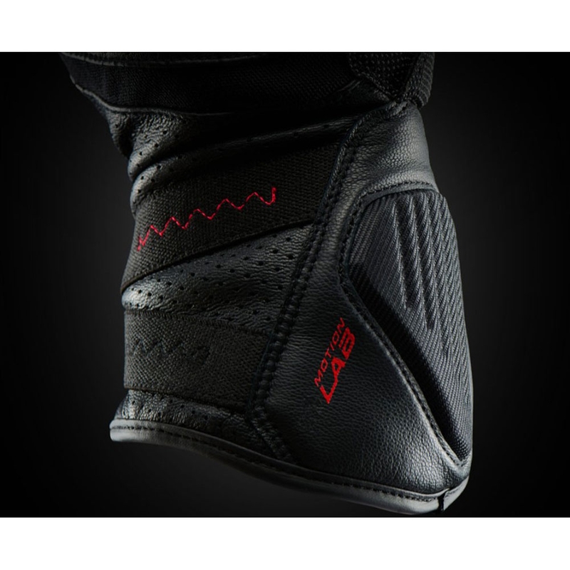 Furygan LR Nomad Hengittävä Moottoripyörän Hanskat Musta