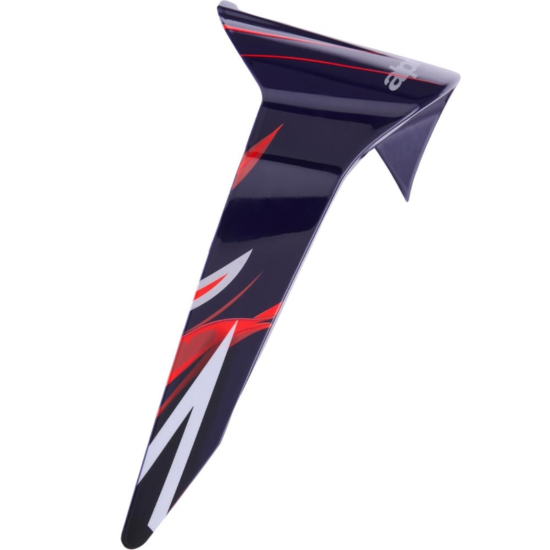Aerodynaaminen spoileri Alpinestars Supertech R10 FLYTE -moottoripyöräkypärään, vakioprofiili, matta sini-puna-valkoinen