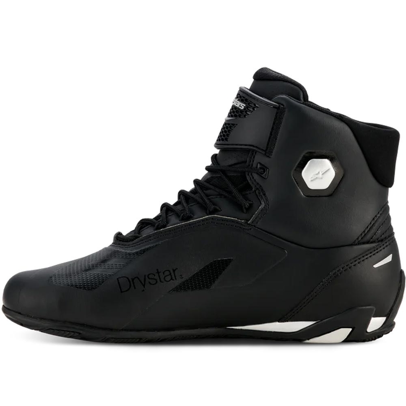 Alpinestars Stella Faster-4 Drystar naisten moottoripyöräsaappaat musta-hopea