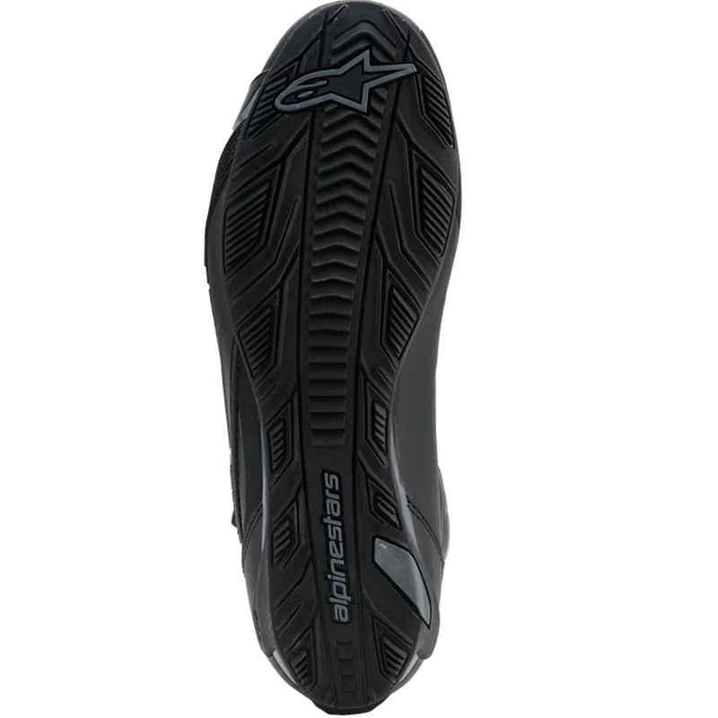 Alpinestars Faster-4 Drystar -moottoripyöräsaappaat musta-tummanharmaat