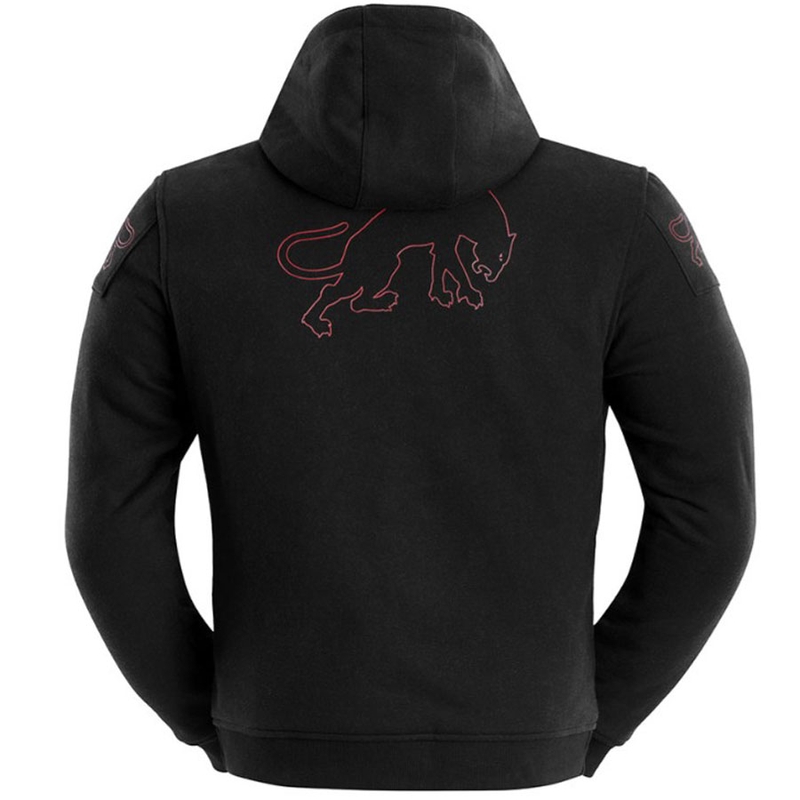 Furygan Livio X Kevlar® -moottoripyörätakki musta-punainen