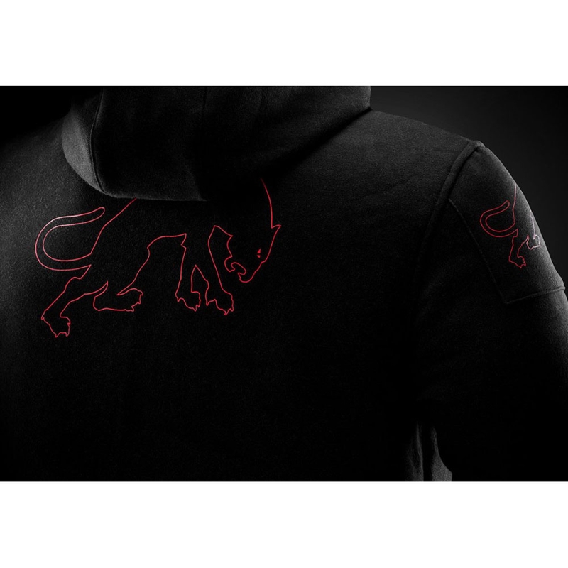 Furygan Livio X Kevlar® -moottoripyörätakki musta-punainen
