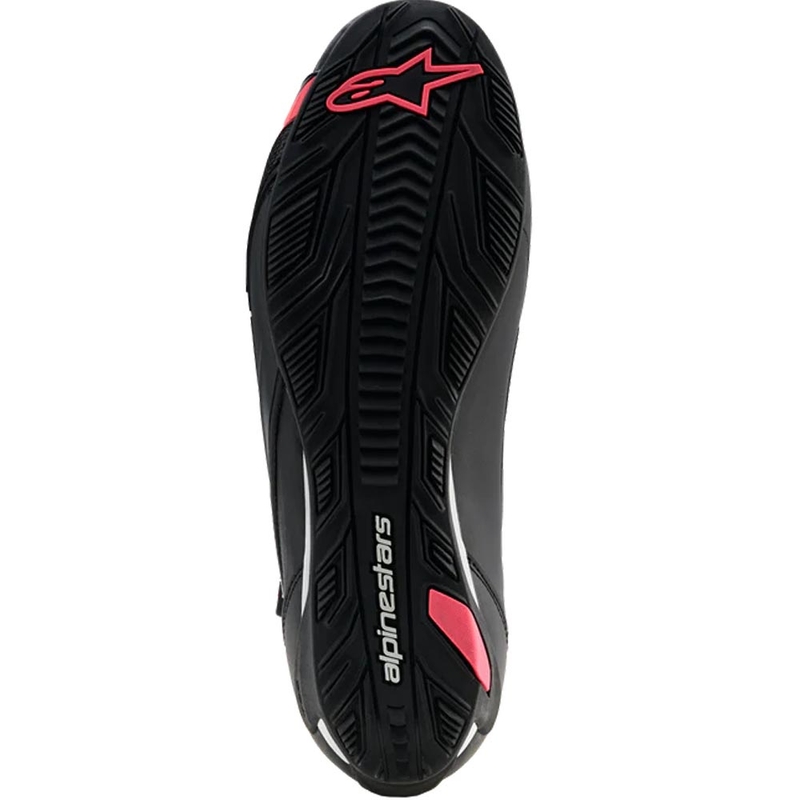 Alpinestars Stella Faster-4 Drystar naisten moottoripyöräsaappaat musta-harmaa-punainen