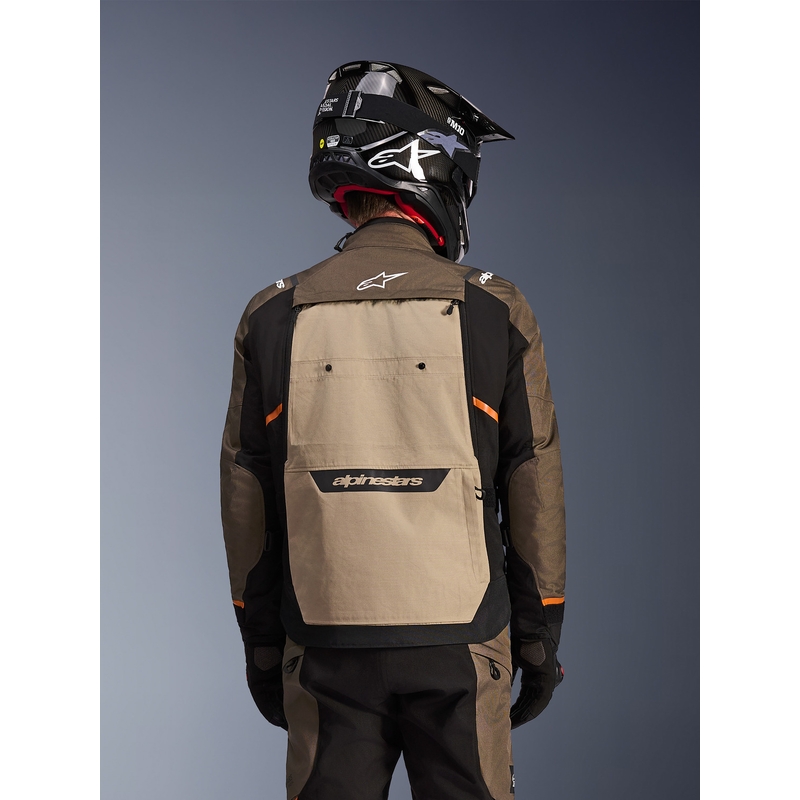 Alpinestars Cusco Drystar -moottoripyörätakki ruskea-musta