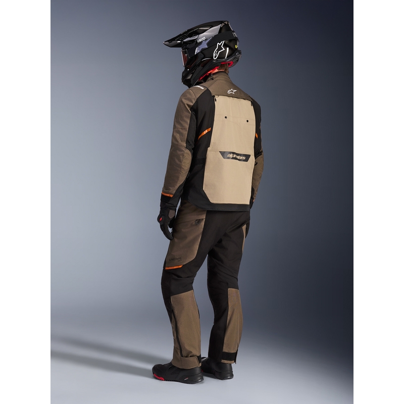Alpinestars Cusco Drystar -moottoripyörätakki ruskea-musta