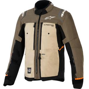 Alpinestars Cusco Drystar -moottoripyörätakki ruskea-musta