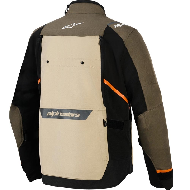 Alpinestars Cusco Drystar -moottoripyörätakki ruskea-musta